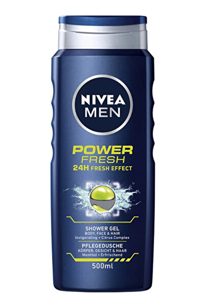 NIVEA 500 ml Gel de dus Men Power Fresh