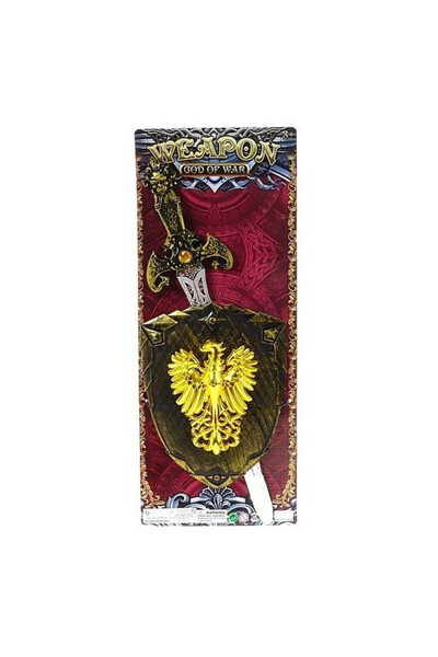 adar Set cavaler cu scut si sabie pentru copii 3+ 52x21x2 cm