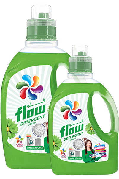 Flow Liquid Detergent Active Clean 2L + 1L