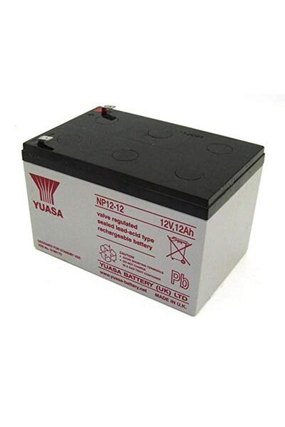 Yuasa Genuine NP12-12 12 Volt 12 AmpH SLA Battery with F2 Terminal