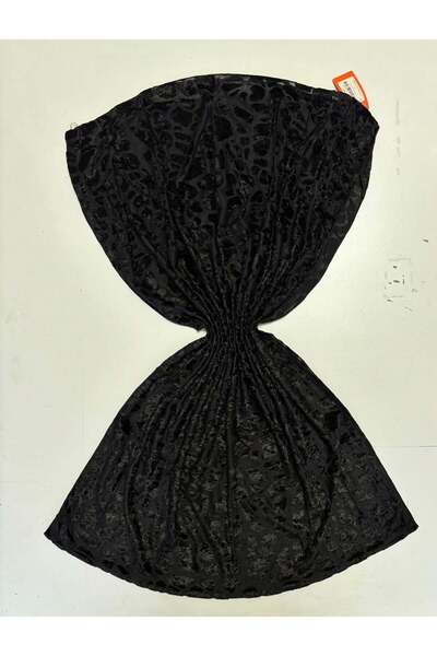 Armine Trend Knitted Shawl 4 - 01 Black