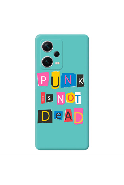 Other Xiaomi Poco X5 Punk is not Dead Turquoise Colored Silicone TPU Θήκη