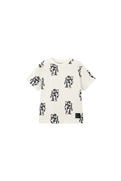 MAYORAL Tricou băieți 3068 Alb
