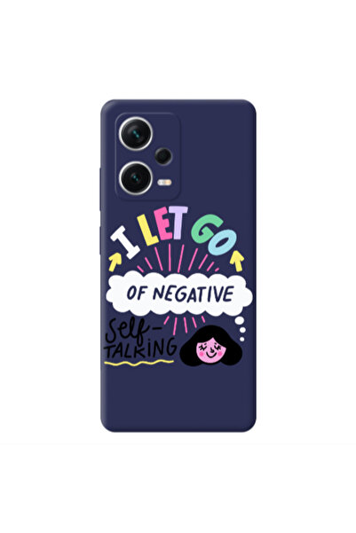Other Xiaomi Poco X5 Let go Self talking Dark blue Colored Silicone TPU Θήκη