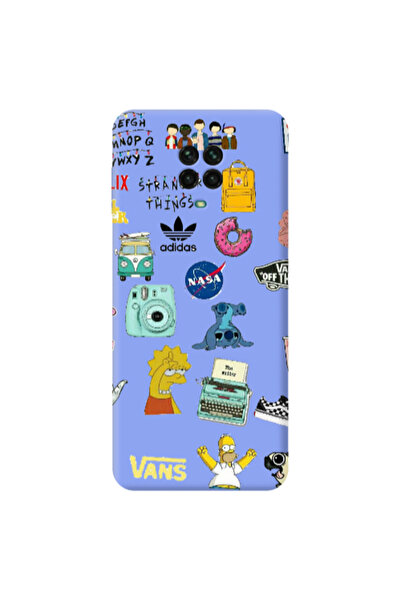 Other Xiaomi Redmi Note 9 Pro Mixed up 3 Light Purple Colored Silicone TPU Θήκη