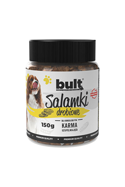 Bult Gustare câini, Bult, 150g, Păsări de Curte Salam, Câini Adulți, Susține ...