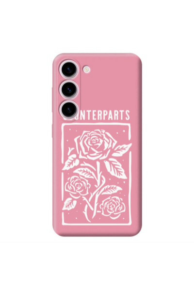 Other Samsung S23 Plus Counterparts Pink Colored Silicone TPU Θήκη