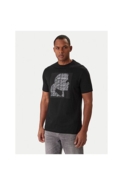 Karl Lagerfeld Tricou bărbătesc 755075-561252 Negru