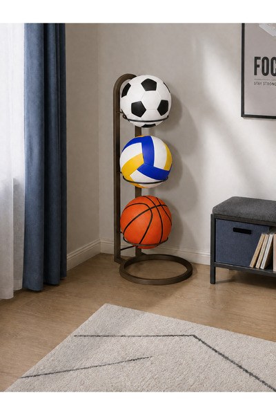 df doffo.com.tr creative furniture designs 3-Shelf Ball Basket Multi-Tier Bal...