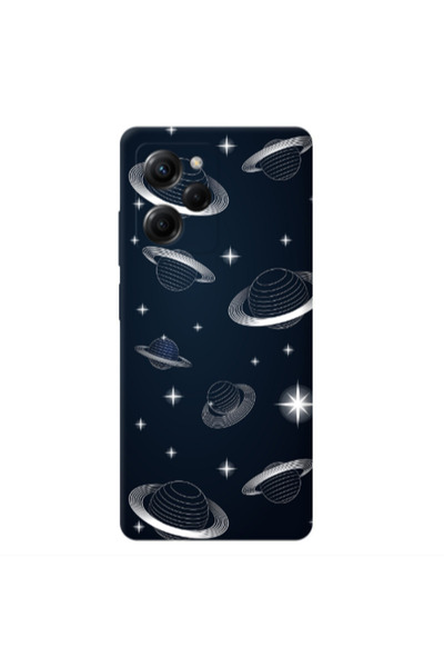 Other Xiaomi Poco X5 Pro Bright Stars Transparent Silicone TPU Θήκη