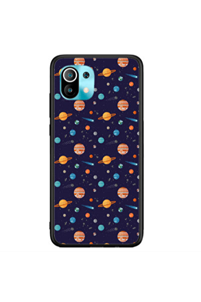 Other Xiaomi Mi 11 Planets Black Glossy Θήκη