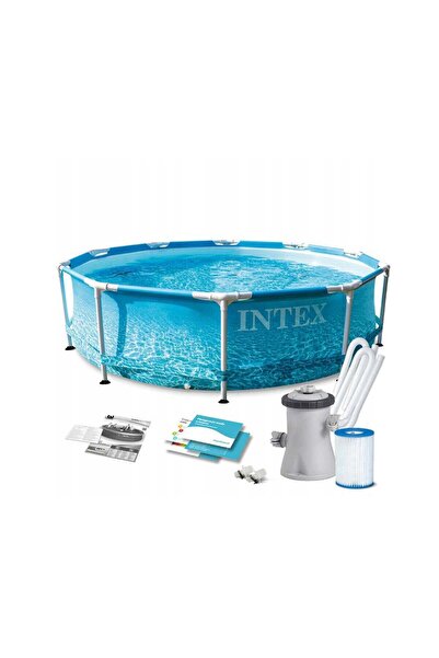 Intex Metal Frame Pool With Pump