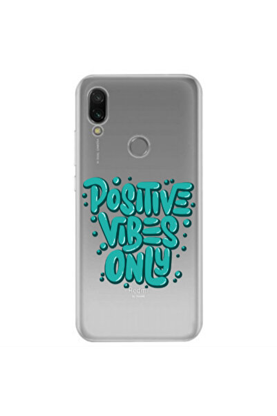 Other Xiaomi Redmi Note 7 Positive Vibes Only Transparent Silicone TPU Θήκη