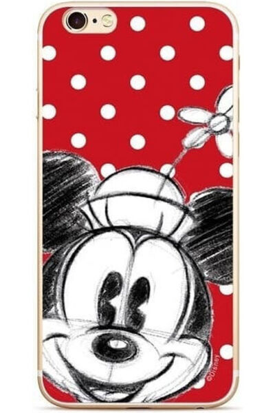 Disney Μίνι Πίσω Θήκη Σιλικόνης Κόκκινη (Galaxy J3 2017) Κωδικός: 01SAM1016