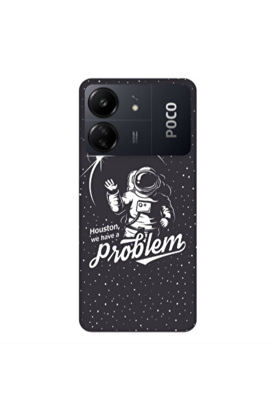 Other Xiaomi Poco C65 Houston We Have A Problem Transparent Silicone TPU Θήκη