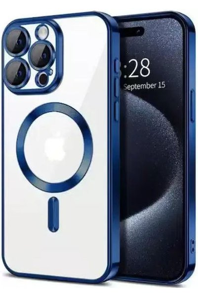 OEM Θήκη Πλάτης Ηλεκτρονική MagSafe iPhone 16 Pro Max Μπλε Κωδικός: 548881524...