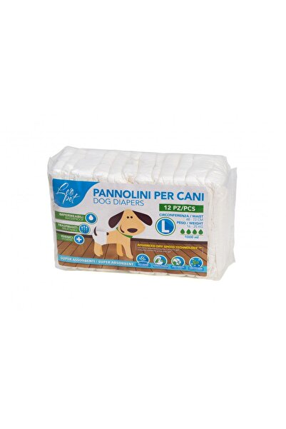 Other Scutece pentru caini LeoPet, dimensiune S (abdomen 40-56 cm), 12 bucati