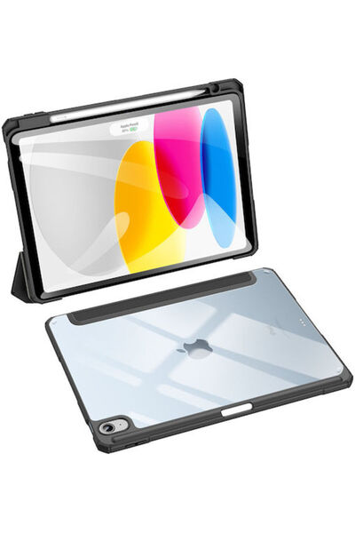 Dux Ducis Toby Flip Cover Μαύρο για iPad 2022 10.9''