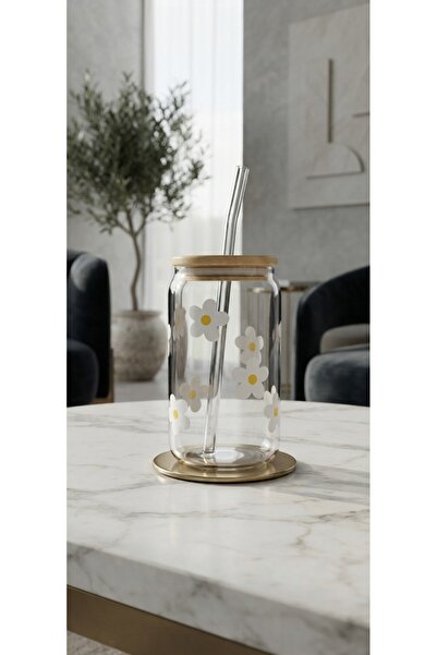 Pressia 350ml Glass Rose Cup