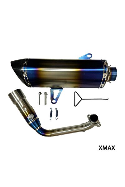 Yamaha Xmax 2018 - 2024 Uyumlu Egzoz Full Sistem Hologram