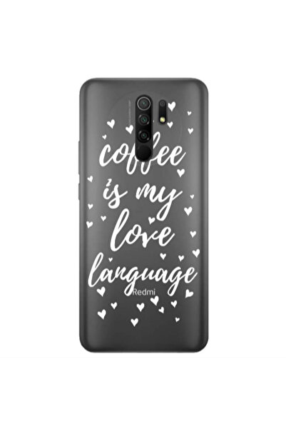 Other Xiaomi Redmi 9 Coffe is my love language Transparent Silicone TPU Θήκη