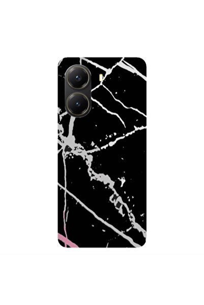 Other Xiaomi Poco X7 Pro Marble Cream Cracks Transparent Silicone TPU Θήκη