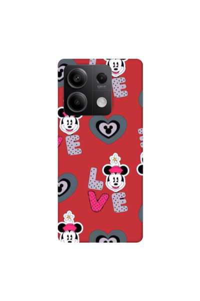 Other Xiaomi Redmi Note 13 5G Minnie Red Colored Silicone TPU Θήκη