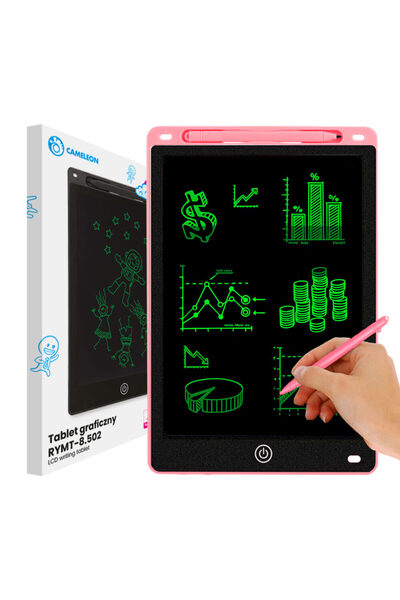 OEM Tabletă grafică de 10 inch pentru copii, culoare roz, AVX-WT-RYMT-8.502-PINK