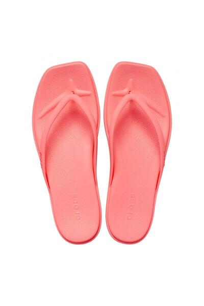 Crocs شبشب ميامي فليب للنساء - وردي فاتح نيون