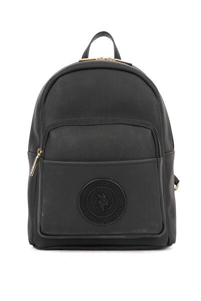 U.S. Polo Assn. Black-Black Women's Backpack Us26630