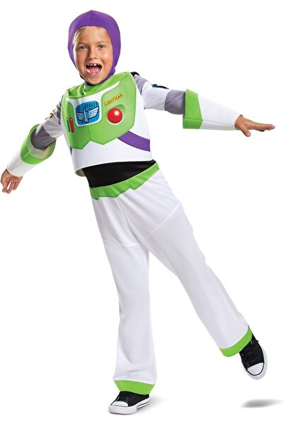 Toy Story Buzz Lightyear Classic Dress-Up Costume, Ages 3-4