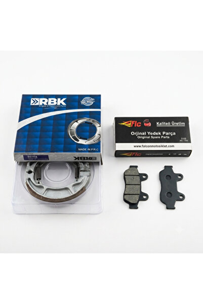 KeskinMoto FREN BALATA TAKIMI ÖN DİSK + ARKA KAMPANA SPACY - RKS SPONTİNİ 110