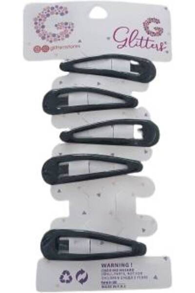 glitters Snap Clip Black - Glt2860