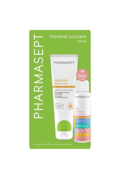 HELIODOR Pharmasept SPF50 Αδιάβροχη Παιδική Αντηλιακή Λοσιόν για Πρόσωπο & Σώ...