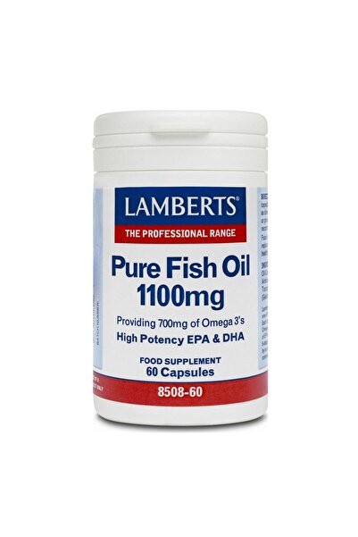 Lamberts Καθαρό Ιχθυέλαιο 1100mg (EPA) 60 Κάψουλες (Ωμέγα 3)