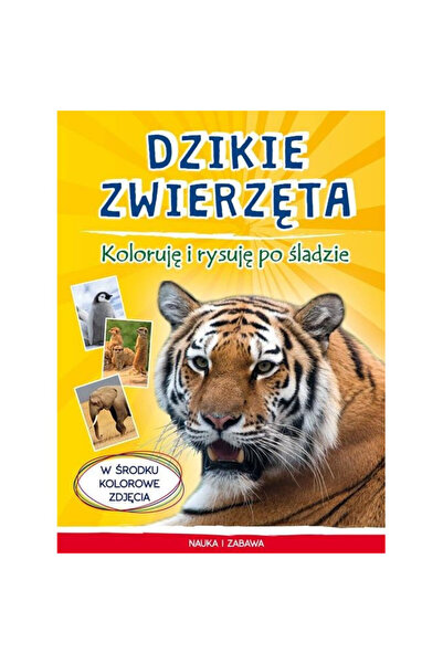OEM Dzikie zwierzeta. Koloruje i rysuje po sladzie, LITERAT