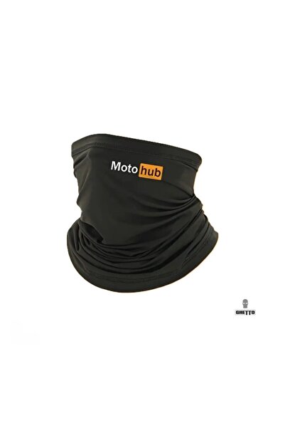 GHETTO Μαύρη Μάσκα Προσώπου MotoHub Unisex