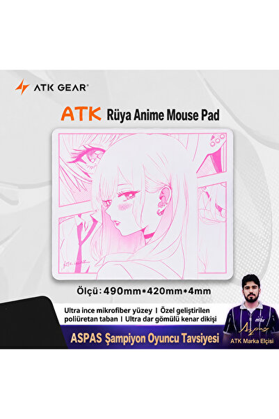 Anime Heroes ATK Dream Anime Marin Kitagawa Mouse Pad Balanced For FPS