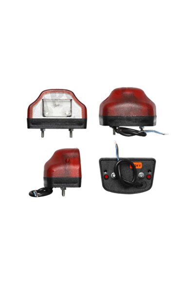 RapidAuto Lampa auto pentru numar 12/24V partea Dreapta/ Stanga cu LED 95x60x...