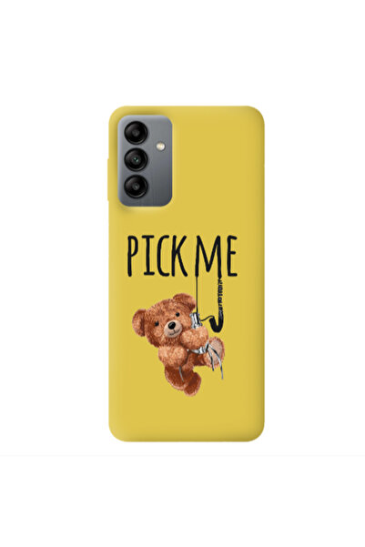 Other Samsung A04S Pick me Yellow Colored Silicone TPU Θήκη