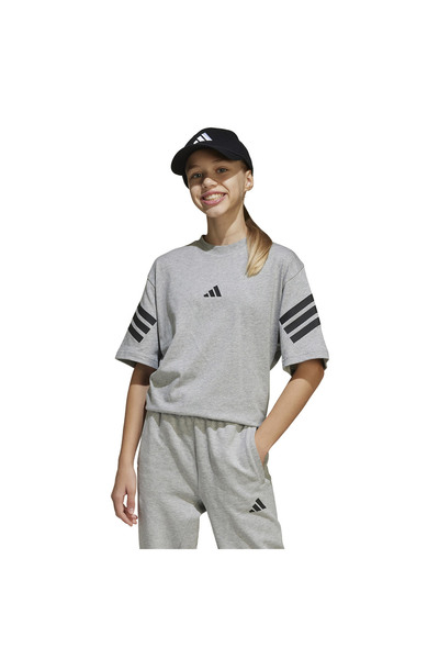 adidas Αθλητικά ρούχα J FI 3S T JN8087 Γκρι 152