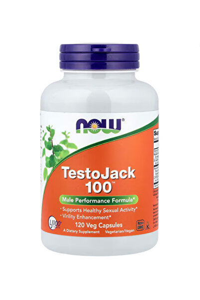 Now Foods Herbal, TestoJack 100 with LJ100, a potent standardized extract of ...