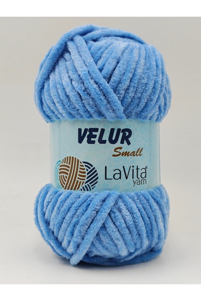 LaVita Yarn LaVita Velur Small Kadife El Örgü İpi %100 Polyester 50gr (5053 D...