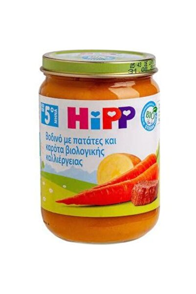 Hipp Βρεφική Τροφή Βοδινό με Πατάτες & Καρότα Βιολογικής Καλλιέργειας από την...
