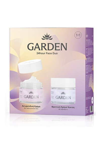 Garden 24ωρη Αντιρυτιδική Κρέμα Προσώπου & Ματιών Duo Νο3 50 ml + Θρεπτική Κρ...