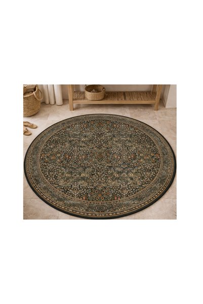 Vivense VİNTAGE FOREST DOKUMA TABAN HALI, 598 YNG 120X120 CM