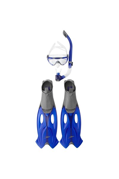 SPEEDO Set mască de scufundare, snorkel și labe de înot