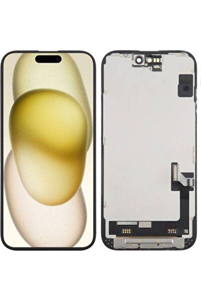 OEM Apple iPhone 16 LCD με οθόνη αφής Μαύρο Incell Κωδικός: NO-SP11043BK-1