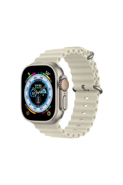 Other Λουράκι Sonique Ocean Band Σιλικόνης Μπεζ (για Apple Watch 38/40/41/42mm)