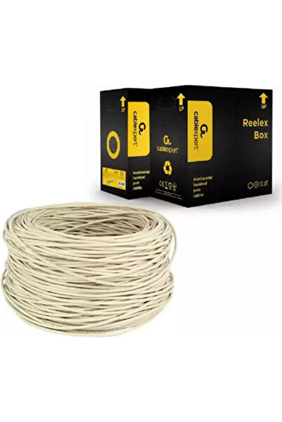 Cablexpert Καλώδιο Ethernet Gigabit U/UTP Κατηγορίας 6 Χωρίς Τερματισμένα Βύσ...